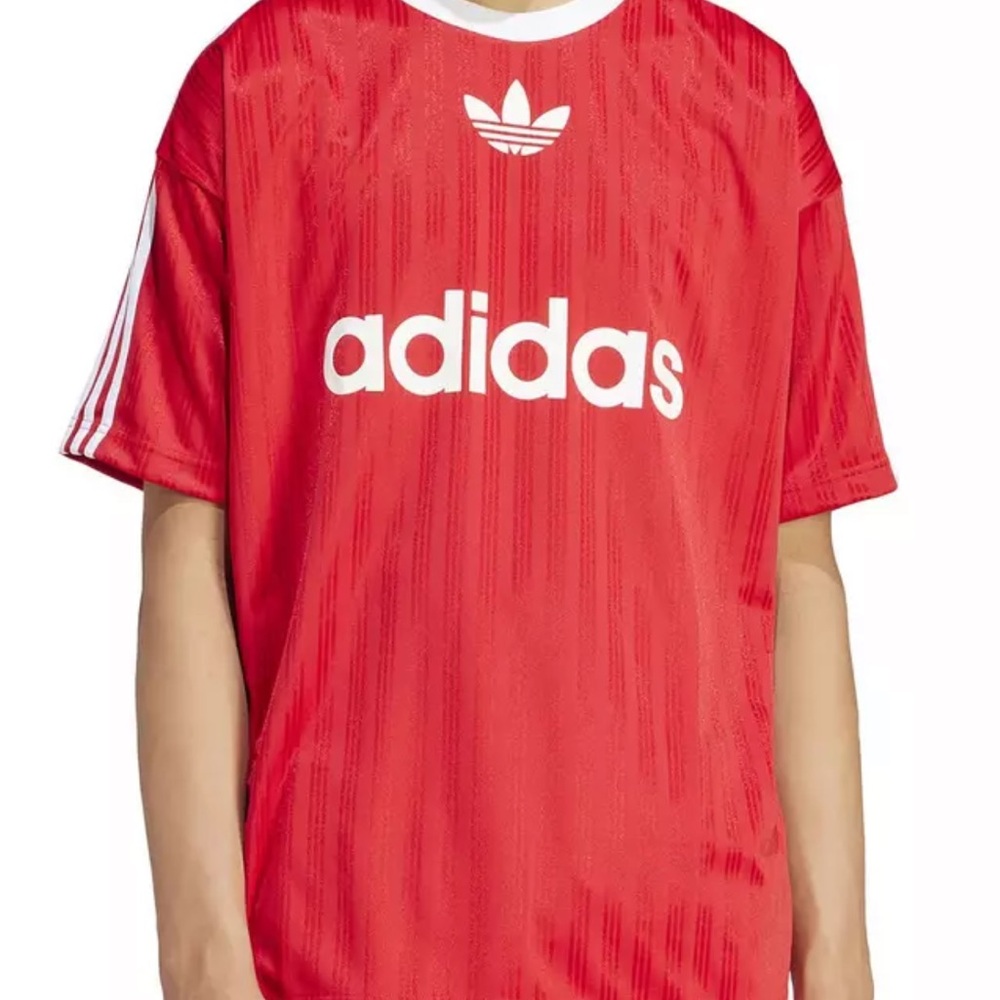 Adidas Red Short Sleeve Tee
